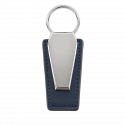 Personlig Lädernyckelring med Metallplatta