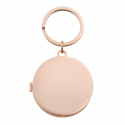 Personligt Lyxig Fotomedaljong-Nyckelring i Cirkel